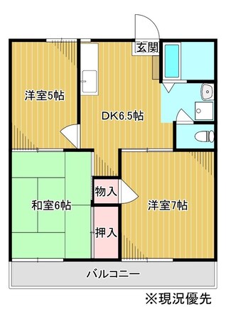 白岡駅 徒歩22分 2階の物件間取画像